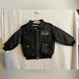 Kids Harley-Davidson Faux Leather Jacket